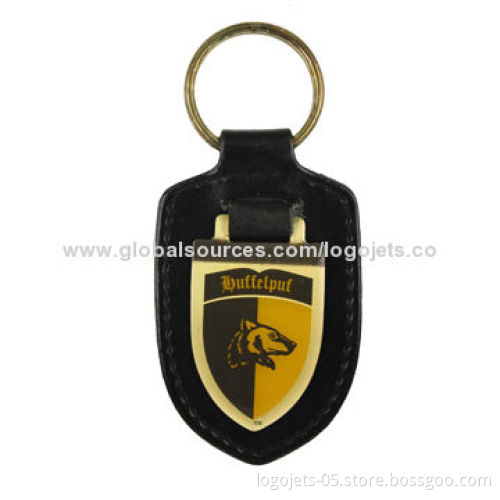 PU Leather Key Fob, Available in Various Shapes